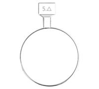 Prismes et kaléidoscopes Lentille d'essai de Prisme Optique remplaçant Les lentilles par Le Prisme du diamètre 38mm de Jantes métalliques Kits d'optique pour e Sciences (Color : 5.00)