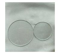 Prismes et kaléidoscopes Lentille Ronde Transparente, diamètre 70 92 99 110mm, Abat-Jour for Microscope, Panneau de scène, 2 pièces Kits d'optique pour e Sciences (Size : D99T1.6)