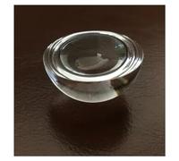 Prismes et kaléidoscopes Mini hémisphère de Quartz Optique 3mm 5mm 8mm, lentille de Condensation LED Convexe, Demi-sphère Kits d'optique pour e Sciences (Size : 10mm)