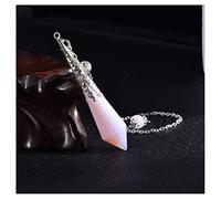 Prismes et kaléidoscopes Pierre Cristal Pendentif Rose Quartzs Opale Hexagone Prisme Kits d'optique pour e Sciences (Color : 5)