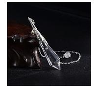 Prismes et kaléidoscopes Pierre Cristal Pendentif Rose Quartzs Opale Hexagone Prisme Kits d'optique pour e Sciences (Color : 1)