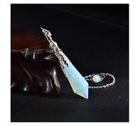 Prismes et kaléidoscopes Pierre Cristal Pendentif Rose Quartzs Opale Hexagone Prisme Kits d'optique pour e Sciences (Color : 3)