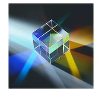 Prismes et kaléidoscopes Prisme de Collecte de Couleurs Cube Lumineux à 6 côtés avec Prisme de Couleur de boîte à lumière Kits d'optique pour e Sciences (Color : 30 X 30 X 30mm)