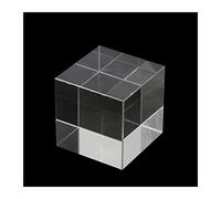 Prismes et kaléidoscopes Prisme de Cube K9 Prisme Optique d'hexaèdre de 4x4x4cm for l'instrument expérimental Scientifique Kits d'optique pour e Sciences