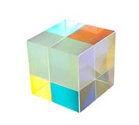 Prismes et kaléidoscopes Prisme de fractionnement de Faisceau teinté de Prisme de Cube de Combinaison de lumière Lumineuse à Six côtés Kits d'optique pour e Sciences (Color : 2)