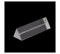 Prismes et kaléidoscopes Prisme Optique 25x25x80mm Prismes triangulaires d'enseignement Effet de tir de lumière colorée Kits d'optique pour Classe de Sciences