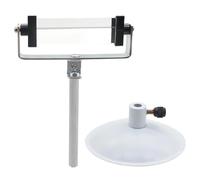 Prismes et kaléidoscopes Prisme Triangulaire avec Support métallique, enseignement de la Physique Optique expérimental Kits d'optique pour e Sciences