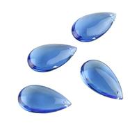 Prismes et kaléidoscopes Prismes de Goutte d'eau de 38mm/50mm for la décoration de pièce d'éclairage de Lustre en Cristal Kits d'optique pour e Sciences (Color : Blue, Size : 38mm 10pcs)