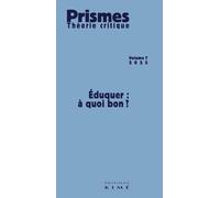 Prismes. Théorie critique n°7