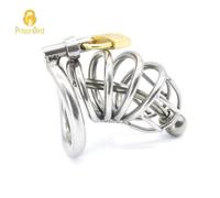 Prison Bird nouveau dispositif de chasteté mâle de haute qualité serrure à oiseaux en acier inoxydable Cage à - about 50mm -AX10903