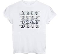 Prison Break All Characters Scofield Burrows Sucre Men T-Shirt White M
