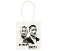 Prison Break Characters Totebag Unisexe En Coton Beige Shopping