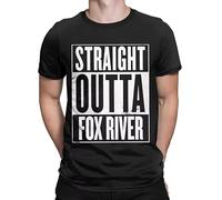 Prison Break Straight Outta T Shirt Black S