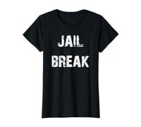 Prison Break T-Shirt Graphique avec Valeur, Femme, Noir, S