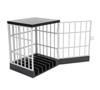 Prison de Téléphone Portable, Boîte de Verrouillage de Prison de Téléphone Portable en Plastique 13x15x19cm avec 2 Clés pour Salle de Classe (Gris noir)