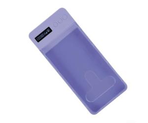 Prison de téléphone portable en plastique avec minuterie de mise au point (violet)