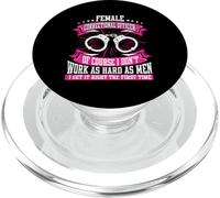 Prison Detention Administration correctrice des Corrections féminines PopSockets PopGrip pour MagSafe