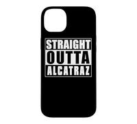 Prison Sarcastique pénitencier Straight Outta Alcatraz Coque pour iPhone 14 Plus