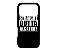 Prison Sarcastique pénitencier Straight Outta Alcatraz Coque pour iPhone 17 Pro