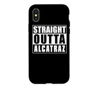 Prison Sarcastique pénitencier Straight Outta Alcatraz Coque pour iPhone X/XS