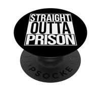 Prison Straight Outta PopSockets PopGrip Adhésif