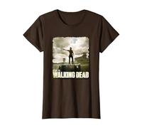 Prison TWD T-Shirt, Femme, Marron, S