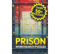 Prison Word Search Puzzle Book: Word Searches with Easy to Read Print about Prison, Jail, Cops and More | 6x9 inches, 110 pages | 50+ Puzzles _ Gift for Vacations, Holidays and Spare Times