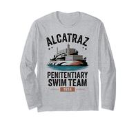 Prisonnier de l'équipe de Natation du pénitencier d'Alcatraz Manche Longue