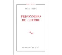 Prisonniers de guerre de Henri Alleg (1961) Broché