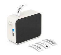 Pristar Étiqueteuse Bluetooth, P15 Mini Imprimante Etiquette Autocollante, APP Connexion, Compatible avec iOS et Android pour Maison, Bure au, école (Tissu Noir)