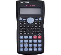 Pritech ¿ calculatrice Scientifique (240 fonctions, 24 Niveaux de parenthèse), Couleur Gris Foncé, Style FX-82MS.