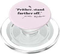 PRITHEE, Stand Further Off Shakespeare Citation Meme Tempest PopSockets PopGrip pour MagSafe
