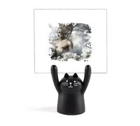 Pritive God Cosmos Regeneration Support mémo dessin animé chat noir décoration