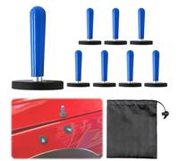 PRITOK Aimants de montage de voiture avec boîte de rangement : 8 pièces emballage Gripper support magnétique, film de support magnétique, aimant de manutention de voiture, aimants d'adhérence pour