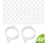 PRITOK Clips pour plantes grimpantes : lot de 300 pinces à tomates, pinces pour plantes grimpantes, pinces pour plantes grimpantes, clips pour plantes grimpantes, clips pour plantes pour soutenir la