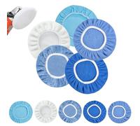 PRITOK Kit de tampons de polissage : 10 pièces de tampon de polissage, disque de polissage de 230 à 250 mm, kit de tampons de polissage pour voiture, meubles, verre, nettoyage, polissage du sol