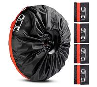 PRITOK Lot de 4 sacs à pneus de 19-23 pouces, housses de pneu étanches à l'eau et à la poussière, housses de protection pour pneus pour le stockage, le transport, la protection solaire et le nettoyage