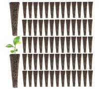 PRITOK Lot de 50 éponges d'élevage de rechange : éponges de culture de rechange, bouchon pour système hydroponique, kit de jardin d'intérieur