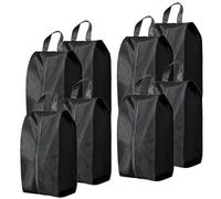 PRITOK Lot de 8 sacs à chaussures de voyage : sacs à chaussures imperméables avec fermeture éclair robuste, organisateur de chaussures de qualité supérieure, sac à chaussures résistant à la saleté