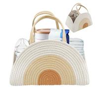 PRITOK Organiseur de sac à langer pour bébé : organiseur portable avec compartiments et poignées, sac à langer et sac à langer pour couches et commode à langer, organiseur de sac