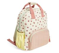 PRITOK Sac à dos de maternelle de 30 cm : sac à dos pour filles et garçons, motif fraise rose, pour enfants de 2 à 5 ans, Rose, M