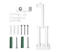 PRITOK Support mural pour projecteur : support de projecteur rotatif à 360° pour projecteur/arceau de surveillance avec interface à vis 1/4"