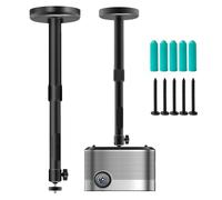 Pritok Support universel projecteur plafond mural extensible 23-40 cm design renforcé compact et stable