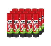Pritt 1584625 – Bâtons de colle 22 g – Lot de 15 – Rouge – Pour enfants