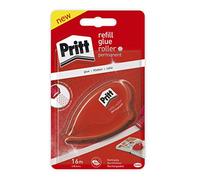 Pritt 2110468 Cassette 1g Adhésif - Adhésifs (Cassette, Dévidoir scotch, Rouge, Permanent, 1 g, 16 m)