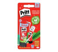 Pritt Bâton de colle Pritt, colle sûre et adaptée aux enfants pour l'art et les travaux manuels, colle forte pour l'école et le bureau, 22 g de bâton Pritt