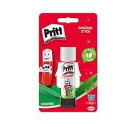 Pritt Bâton de colle, sûr et adapté aux enfants pour les activités d'art et d'artisanat, adhésif solide pour fournitures scolaires et de bureau, 1 x 22 g, blanc
