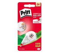 Pritt Pritt Roller correcteur Pritt Mini Flex avec pointe flexible et fonction push-pull pour une utilisation des deux côtés, réinscriptible immédiatement, largeur env. 4,2 mm, longueur env. 7 m