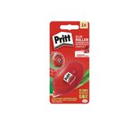 PRITT Roller de colle COMPACT , colle permanente , résultat ultra propre - 10 m de bande, largeur 8,4 mm
