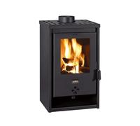 Prity K1 D Poêle à bois 9,3 kW Efficacité 81,3 % Diamètre 150 mm Flue Construction en acier et fonte
